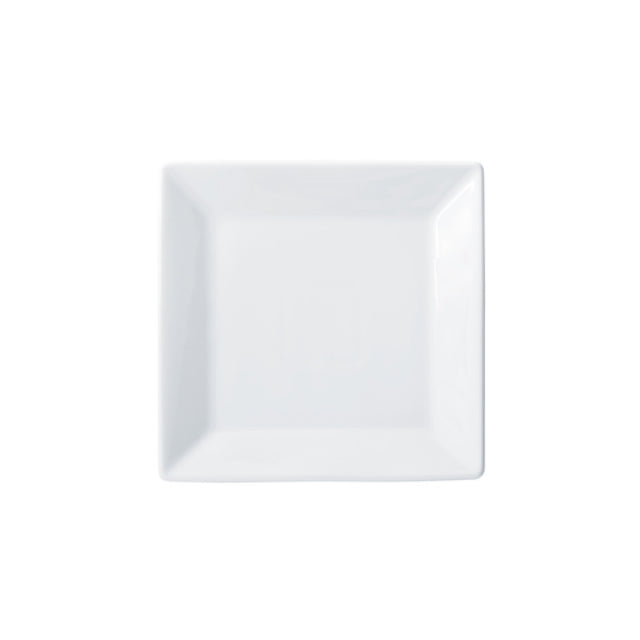Winco RPS-7 Royalsquare Plate 7"L X 7"W X 3/4"H