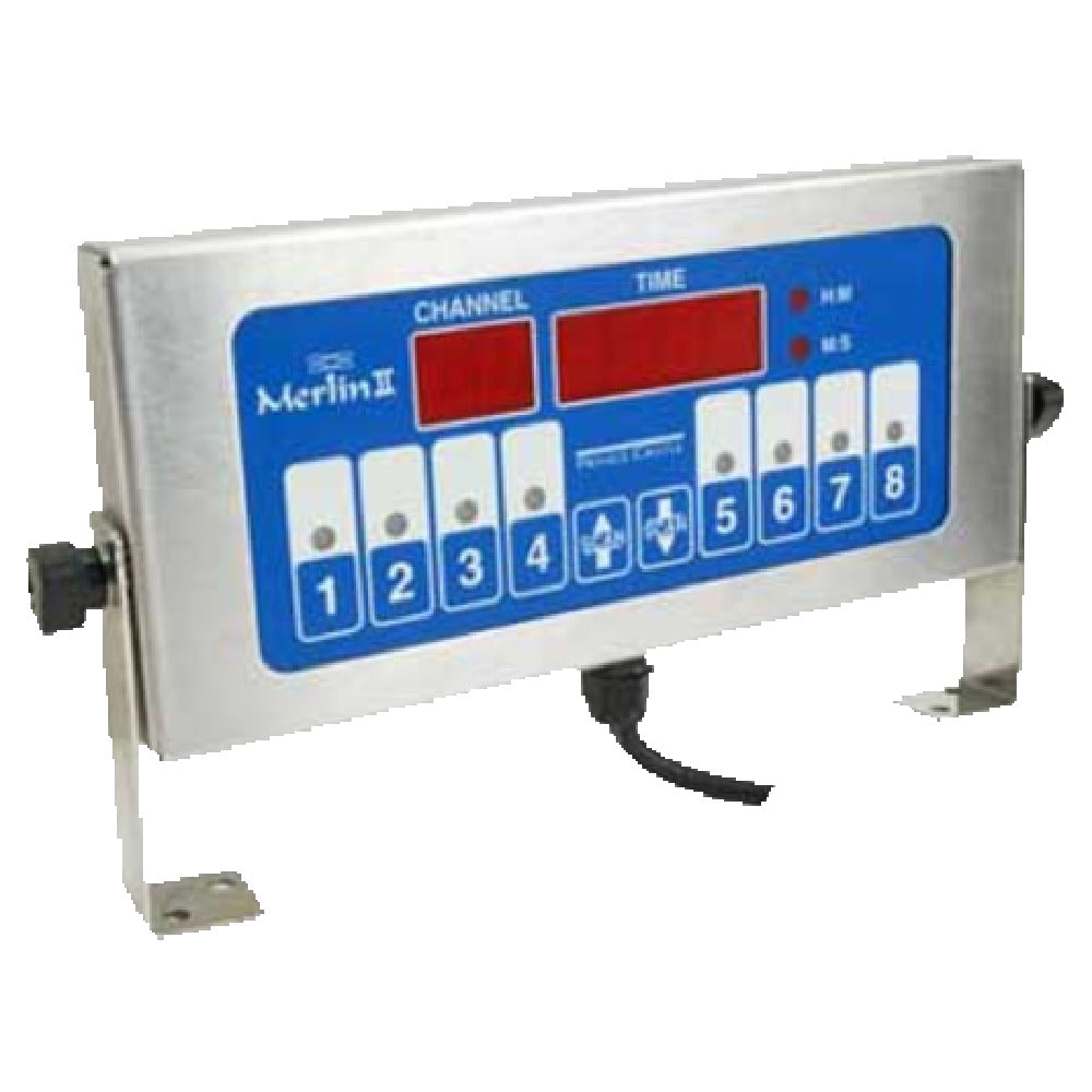 Franklin Machine Products 171-1119 Prince Castle® Merlin® II Digital Timer 8 Channel Programming 1 Second To 18 Hour Countdown