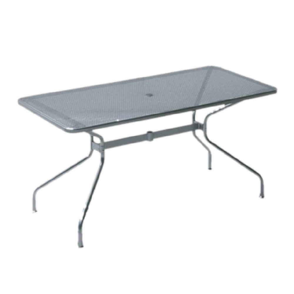 Emuamericas Llc E808 Drink Table With Umbrella Hole Rectangular