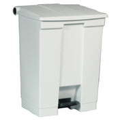 Rubbermaid FG614500WHT - Step-On Container, 18 Gallon, 19-3/4" X 16-1/8"W X 26-1/2"H