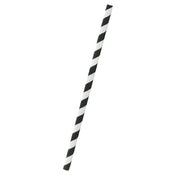 PacknWood 210CHP8BLKT - Eco Smoothie Straws, 0.3" Dia., 7.75"L