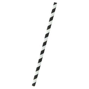 PacknWood 210CHP8BLKT - Eco Smoothie Straws, 0.3" Dia., 7.75"L