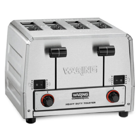 Waring WCT850E Commercial Switchable Bagel/Bread Toaster Heavy-duty (4) 1-1/2" Slots