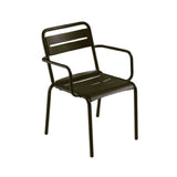 Emuamericas Llc 162 Star Stacking Armchair Outdoor/indoor Steel Slats Back And Seat