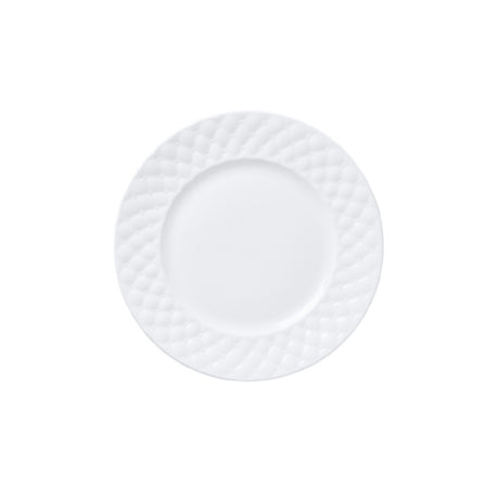 Steelite 85000AND0674 - Rim Plate, 8.25", Whiteware