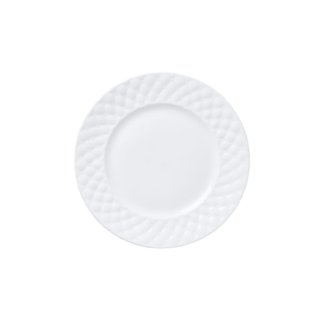 Steelite 85000AND0674 - Rim Plate, 8.25", Whiteware