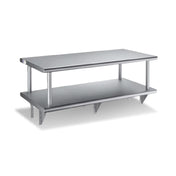 Steel Works Stainless SWPTSD-2436-316 Heavy Duty Pass Thru Shelf With Over Shelf