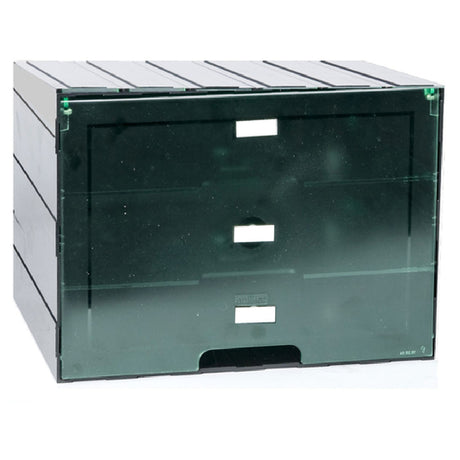 Brunner Anliker BOX LARGE3-5 - (232.01552) Disc Storage Case, (3) Shelves, Holds (4) Discs