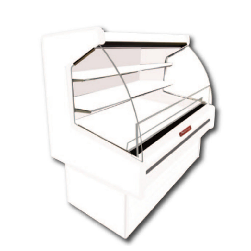 Howard-McCray R-OD40E-3L-C-LED - Dairy Curved End Open Merchandiser, 39"W, 53"H