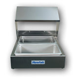 Resfab BT-2C Breading Station Counter Model Stainless Steel Breading & Dipping Pans