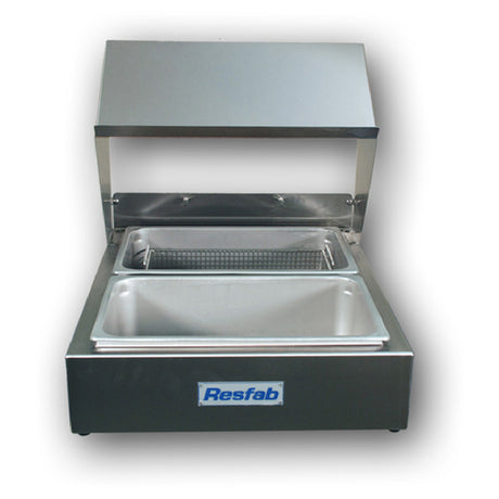 Resfab BT-2C Breading Station Counter Model Stainless Steel Breading & Dipping Pans