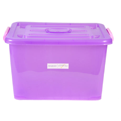 Mercer Culinary M33064 Allergen Safety Storage Tote 10-2/3 Gallon Top Interior: 17-1/8" X 12-1/2"