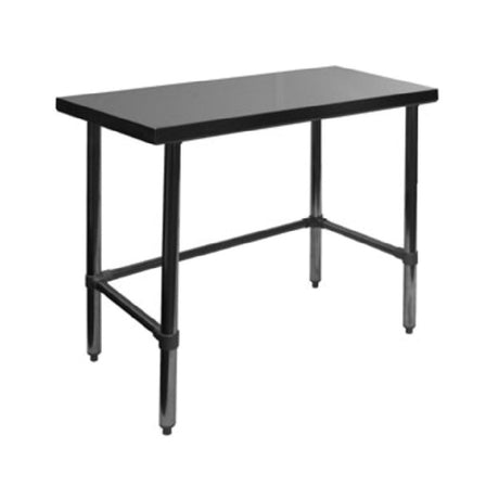 GSW USA WT-P3048BW Premium Work Table 48"W X 30"D X 35"H 16/304 Stainless Steel Top