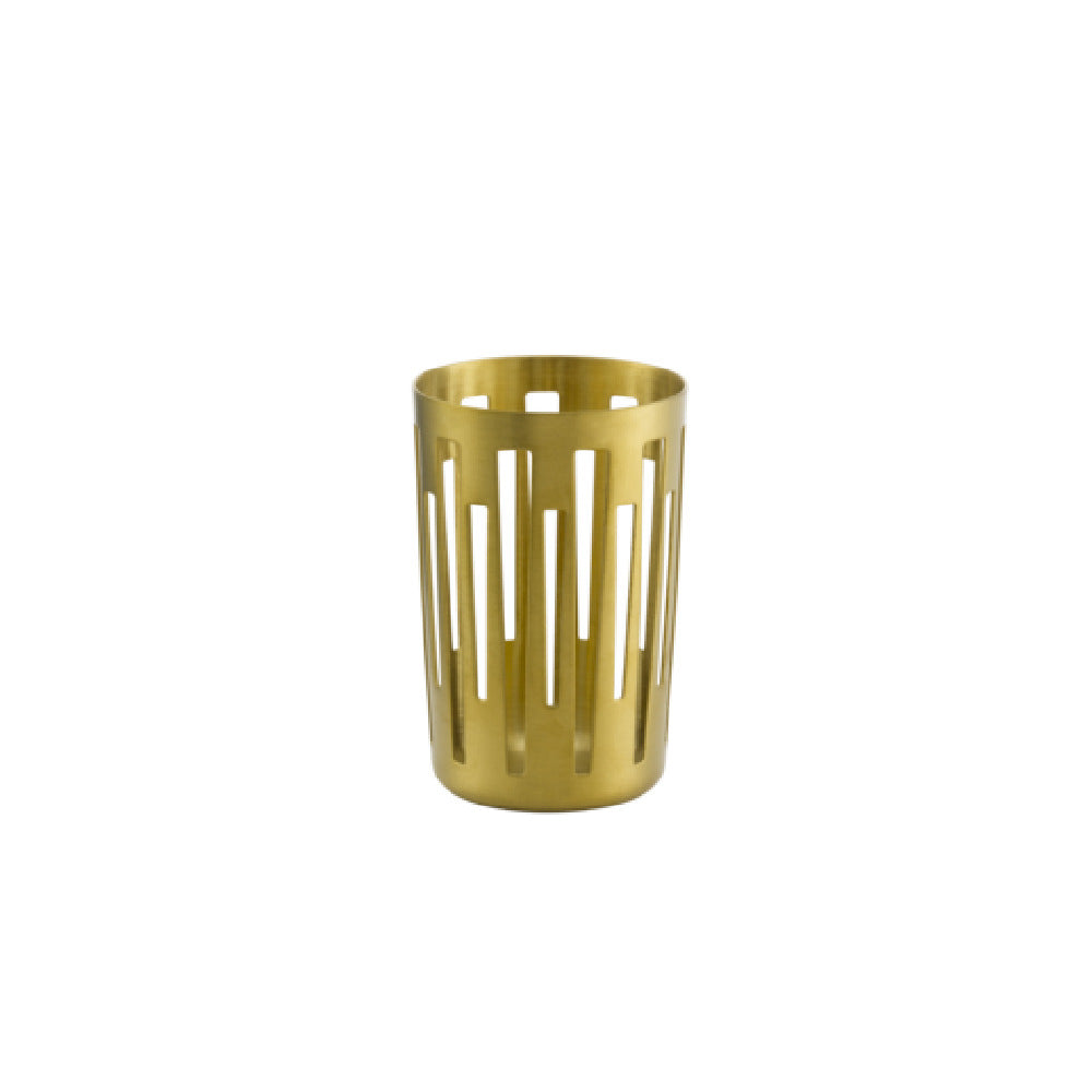 Service Ideas DB-60VG Breadstick Basket 2.25" Dia. X 3"H Round