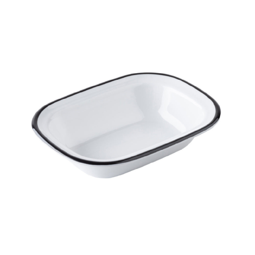 Tablecraft 12083 Canteen Collection Serving Pan 18 Oz. 7.75" X 5.75" X 1.75" Rectangular