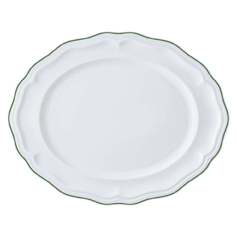 Steelite 62571FP817 Oval Platter 13.0" X 10.5" X 1.0" Adelina