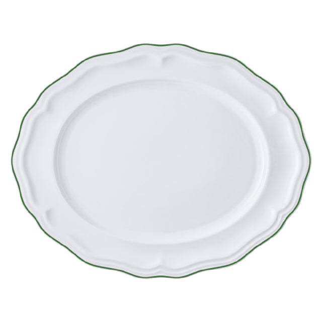 Steelite 62571FP817 Oval Platter 13.0" X 10.5" X 1.0" Adelina