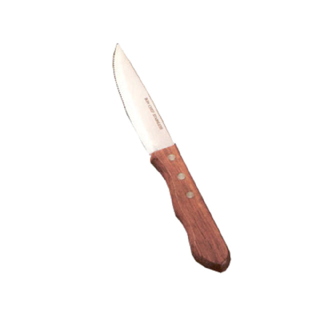 Bon Chef S937 Steak Knife Dark Wood Handle Pointed Tip