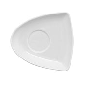 Bauscher Hepp 927135 - Saucer, 5-4/5 X 6-4/5", Asymmetrical