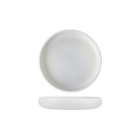 Fortessa CT.ICE.TW.105 Cloud Terre Collection Iceland Thermal White Medium High Sided Plate