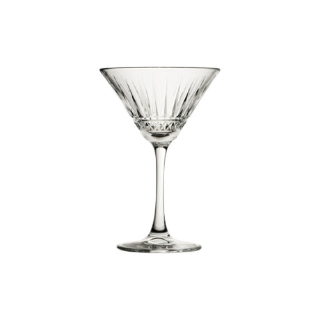 Steelite P440328 Martini Glass 7.75 Oz. (H 6-3/4" M 4-1/2" T 4-1/2" B 3-1/4") Soda Lime