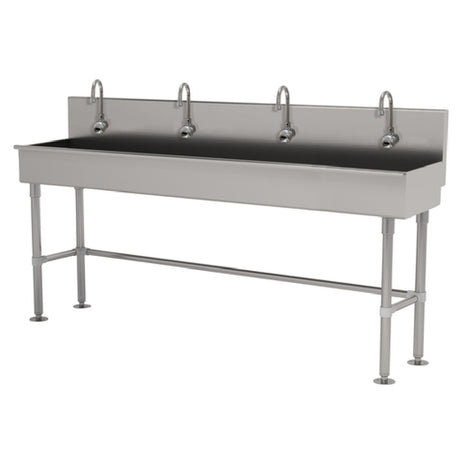 Advance Tabco 19-FM-80EFADA Multiwash Hand Sink With Stainless Steel Legs And Flanged Feet