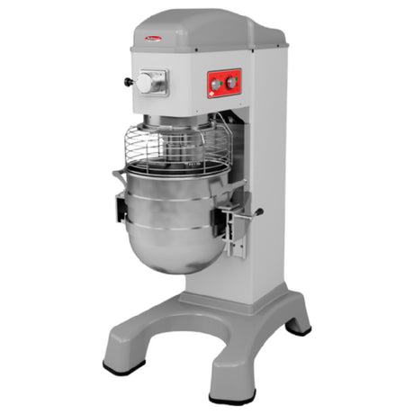 BakeMax BMMK80 Euro Planetary Mixer 80qt. Capacity 25”W X 42.2”D X 63.90”H