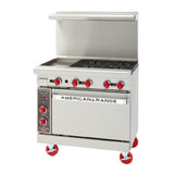 American Range ARGF-24G-2B-C_NAT - Green Flame Range, Gas, 36"