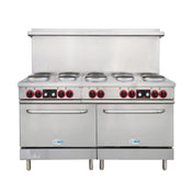 Koolmore KM-CR60-E KoolMore Commercial Electric Range With Oven 60"W X 33.75"D X 56.88"H