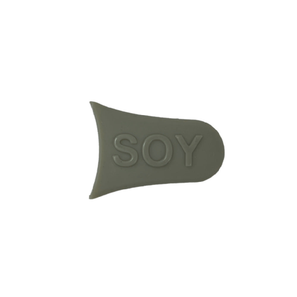 Service Ideas FCCIDSOYGRY Flow Control Carafe "Soy" ID Sock In Gray