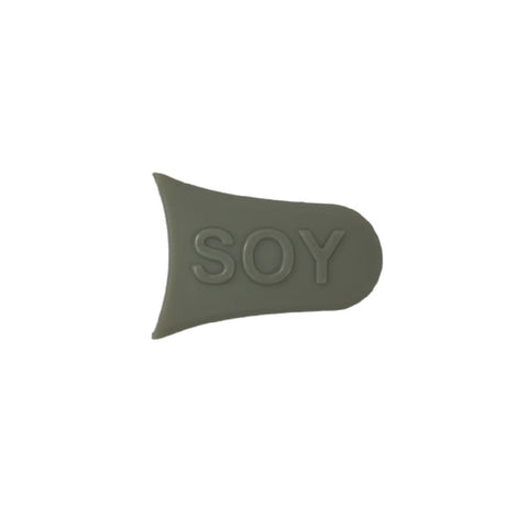 Service Ideas FCCIDSOYGRY Flow Control Carafe "Soy" ID Sock In Gray