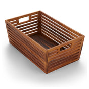 American Metalcraft AWC21 - Loft Collection, Wooden Crate, 13"W X 21"D X 7-7/8"H