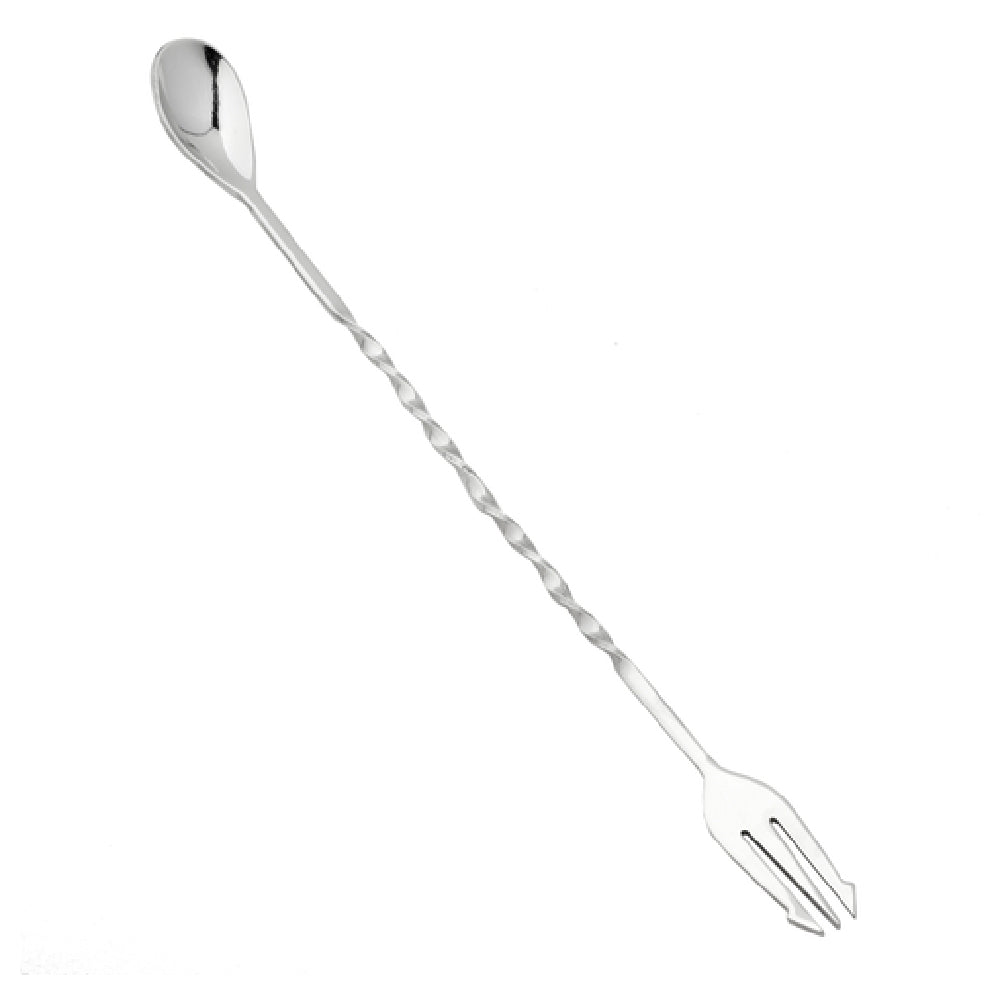 American Metalcraft BS13T Bar Spoon/Fork 13"L Trident Fork