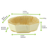 PacknWood 210NBAKERD10 - Baking Mold, 4.4" X 1.2"H, Round