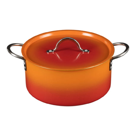 Bon Chef 73303-OM-T Country French X Ombre Sauce Pot 5 Qt 22 Oz 10″ Dia X 4.75″ H