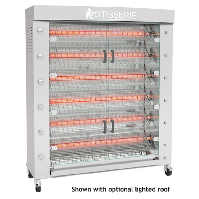 Rotisol FBS1600-6G-SS FlamBoyant™ SPATCHCOCK Rotisserie Oven Gas Floor Model