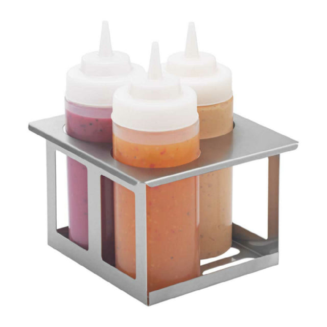 Server Products 86831 SBH-3 TABLECRAFT® SQUEEZE BOTTLE HOLDER Drops In The Space Of A 1/6-size Pan