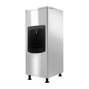 Serv-Ware SWBD22-130 - Serv-Ware Ice Bin - 130 Lb Capacity - 22" Wide - Dispenser Bin -Dimensions: 22.05"W X 33.66"D X 53.54"H - Dispenser: Push Button - Exterior Material: Stainless Steel - Interior Material: Food-Grade Polyethylene - Insulation Material: Rigid Polyurethane Foam - R290 Refrigerant - 110v/60/1-ph