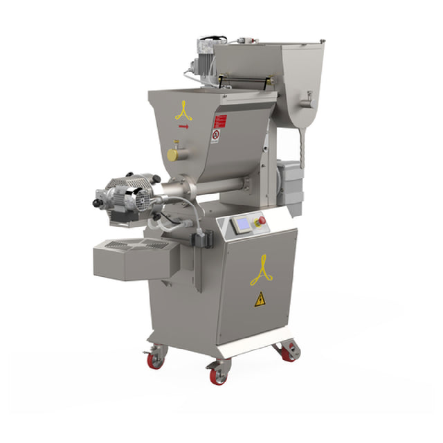 Arcobaleno Pasta Equipment AEX130M Pasta Extruder With Double Mixer Free Standing Model Industrial Grade