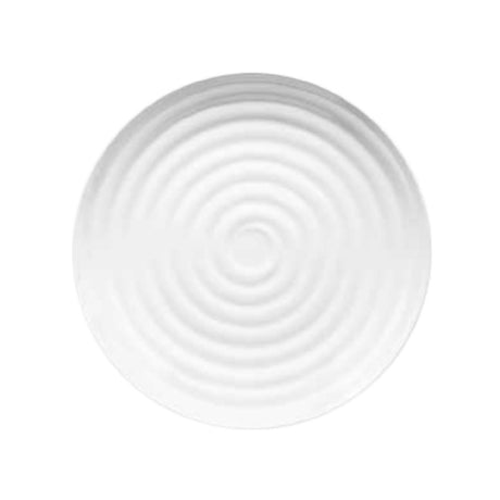 GET Enterprises ML-83-W Milano™ Plate 12-1/2" Dia. Break-resistant