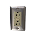 Advance Tabco TA-62A Electric Outlet In Backsplash GFI Duplex