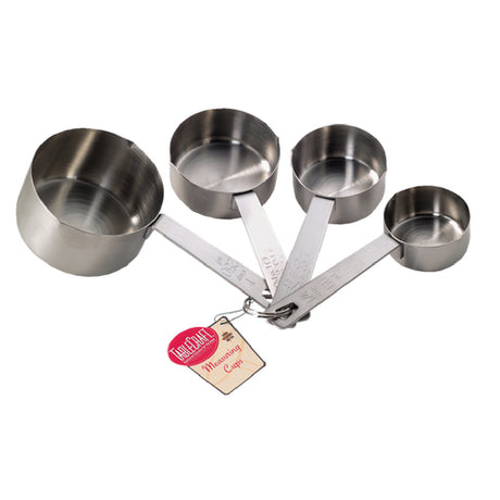 Tablecraft H725 Cash & Carry Premium Measuring Cup Set 4 Pc Dishwasher Safe