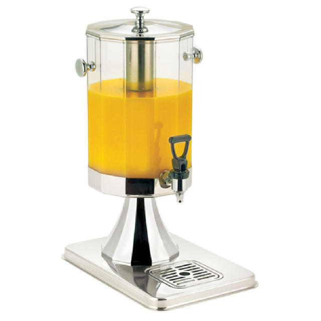 Browne Foodservice 575160 Beverage Dispenser 7 Qt. (44 5 Oz Servings) 14” X 9-3/5”W X 20-3/4”H