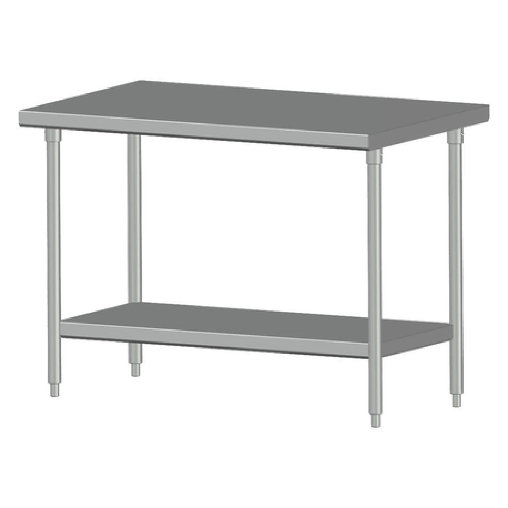 SPG 5SLS-24 - Universal Stainless Work Table, 60"W X 24"D, 16/300 Series Stainless Steel Top