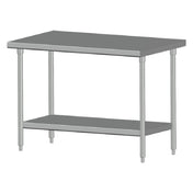 SPG 4-SL-SLS-36 - Universal Stainless Work Table, 48"W X 36"D, 14/300 Series Stainless Steel Top
