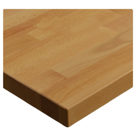 JMC Furniture 24X30 BEECHWOOD PLANK NATURAL Table Top Indoor Use 24" X 30"