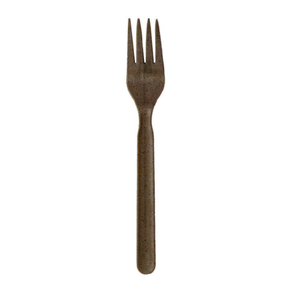 PacknWood 210CVPL711CO - Disposable Fork, 6.7"L, Coffee Ground