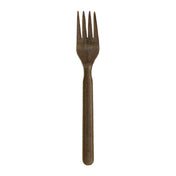 PacknWood 210CVPL711CO - Disposable Fork, 6.7"L, Coffee Ground