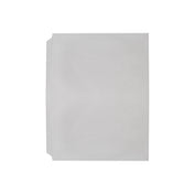 Risch PAGEPRO 8.5X11 Vinyl 3-Hole Punched Page Protector 8-1/2" X 11" Holds Two Pieces Of Paper Inside A 3-ring Or Screwpost Binder