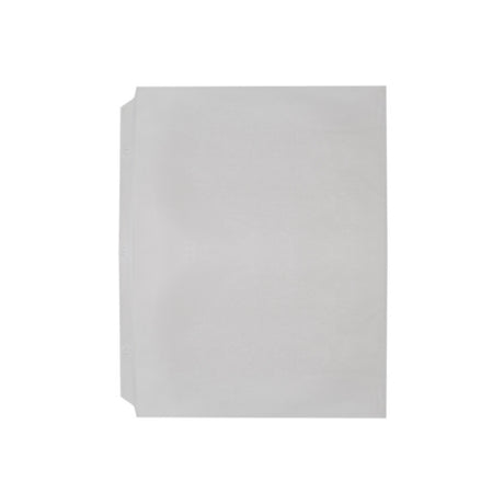 Risch PAGEPRO 8.5X11 Vinyl 3-Hole Punched Page Protector 8-1/2" X 11" Holds Two Pieces Of Paper Inside A 3-ring Or Screwpost Binder